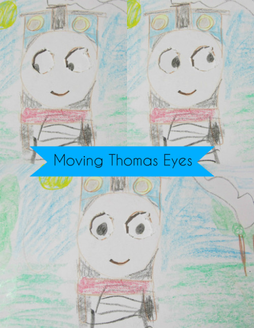 Moving Thomas Eyes Collage